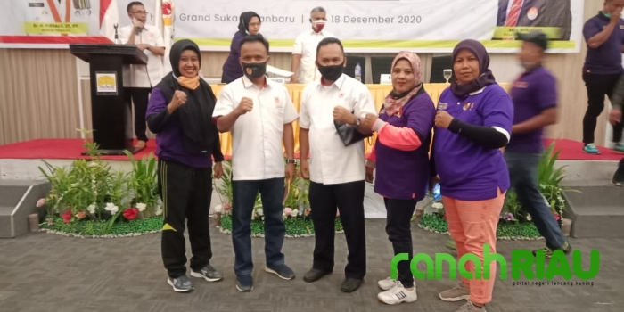 Antusias Pelatih PERSEROSI saat ikuti Bimtek yang ditaja oleh KONI Pekanbaru